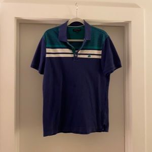 Navy blue casual polo from banana republic
